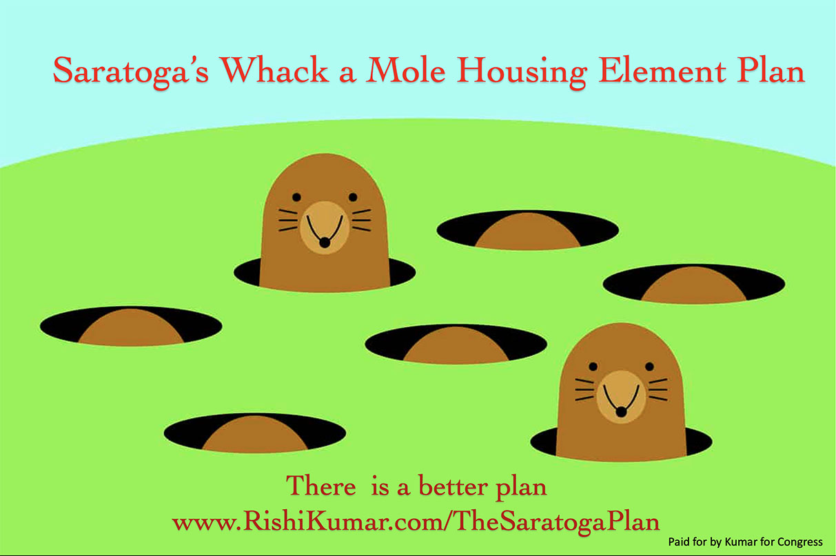 Saratoga's whack-a-mole housing plan